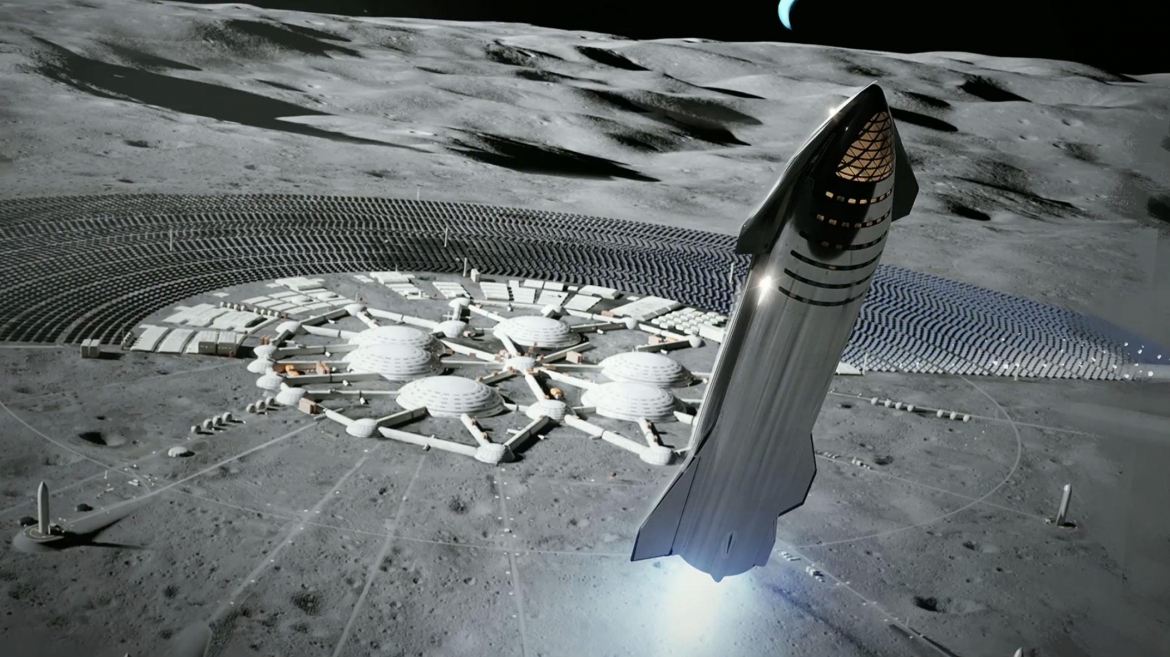 Starship il super razzo di Elon Musk per far volare l’uomo sulla Luna e Marte