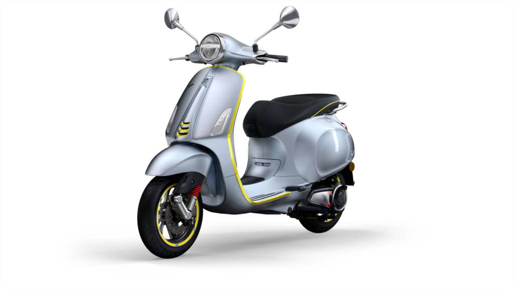 nuova vespa elettrica profilo