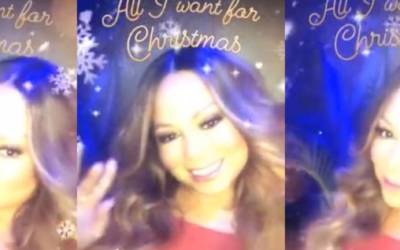 All I want for Christmas diventa un filtro Instagram per le Storie di Natale