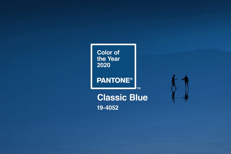 Colore Pantone dell’anno: il 2020 promuove il Classic Blue