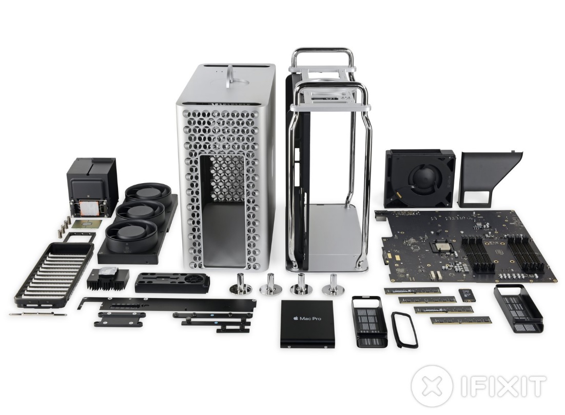 Apple: iFixit loda Mac Pro per indice riparabilità