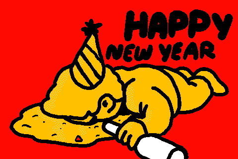happy new year alcolico
