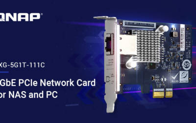 Qnap QXG-5G1T-111C NIC PCIe 5GBASE-T a porta singola