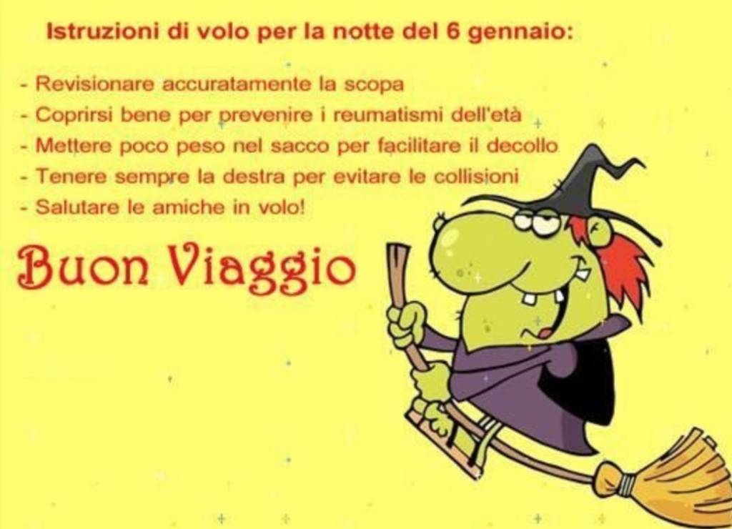 befana da inviare ad amica