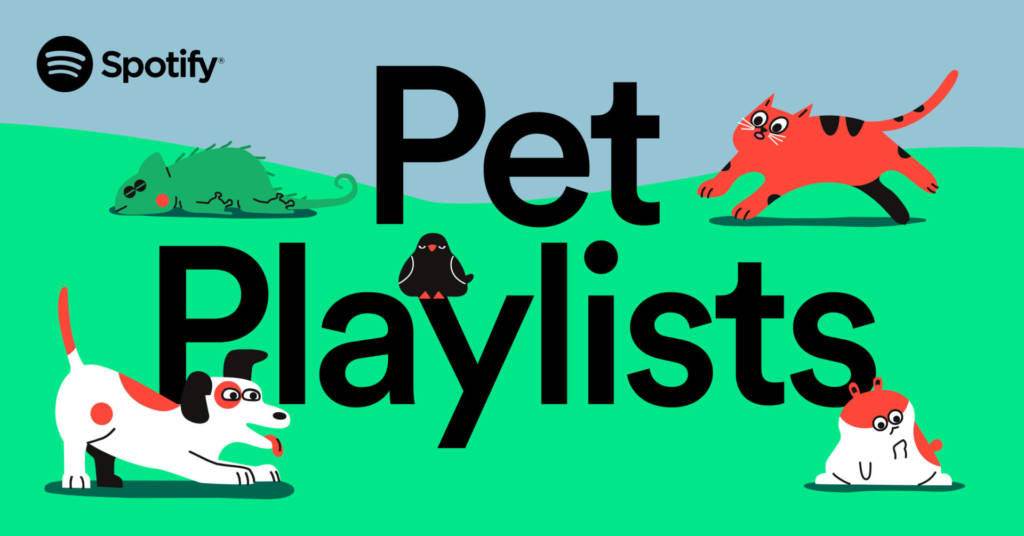 playlist per animali domestici