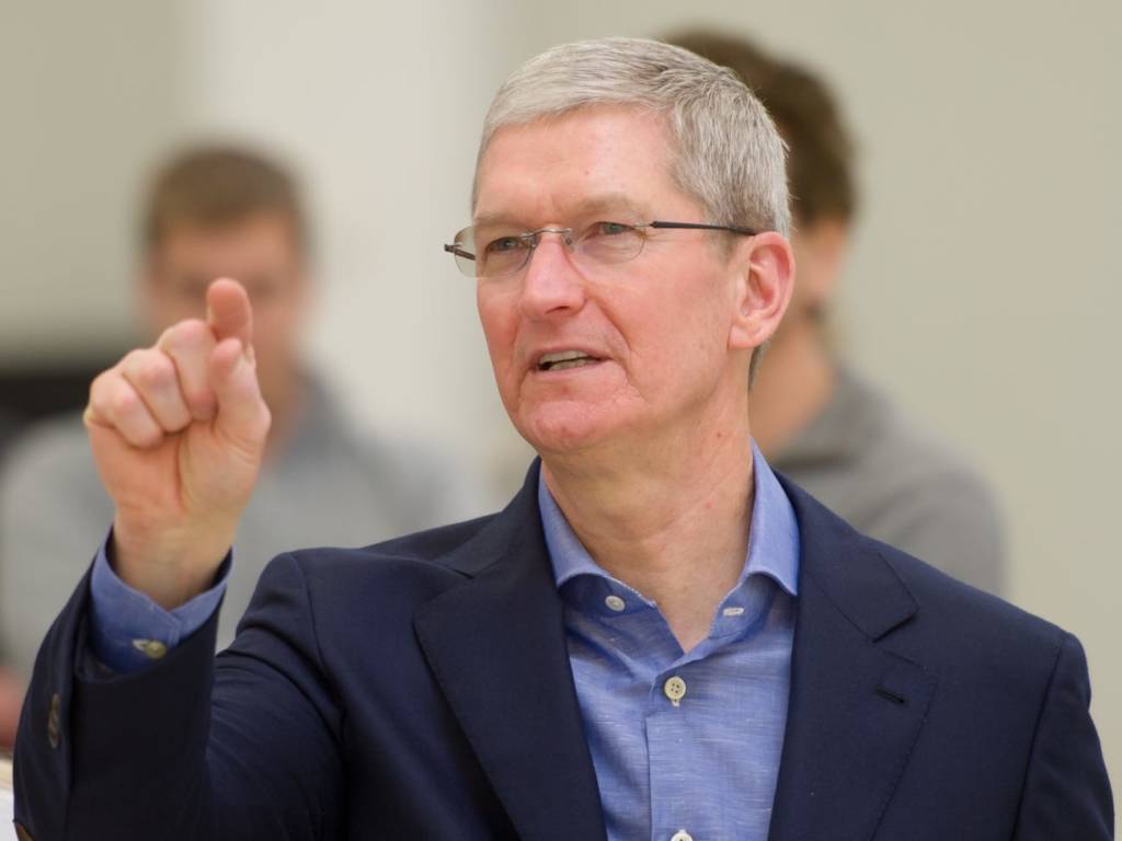 Epidemia di coronavirus, Tim Cook