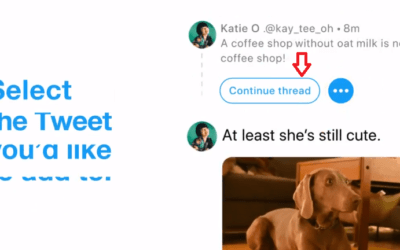 Connettere più tweet insieme, la nuova opzione su Twitter