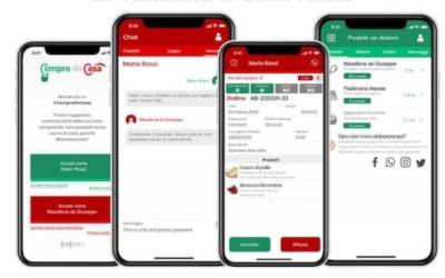 Shopping da casa: c’è un app per la consegna a domicilio dei negozi