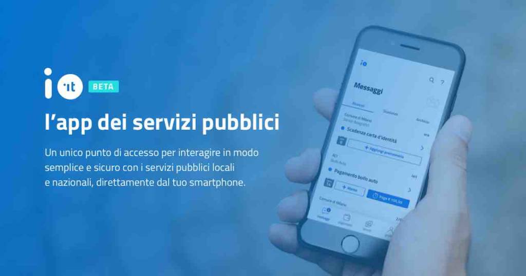 IO app servizi pubblici