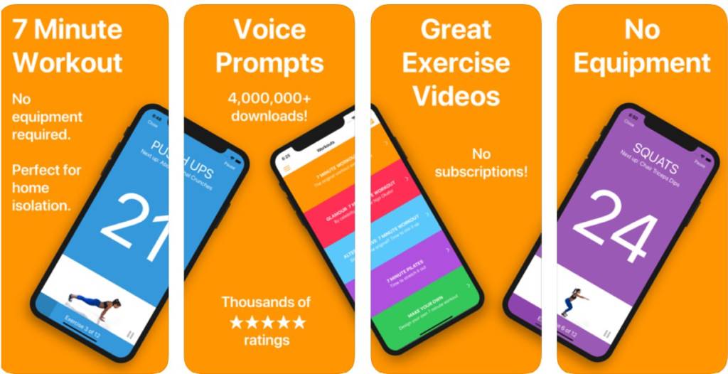 app gratuite per allenarsi a casa esercizi rapidi e intensi