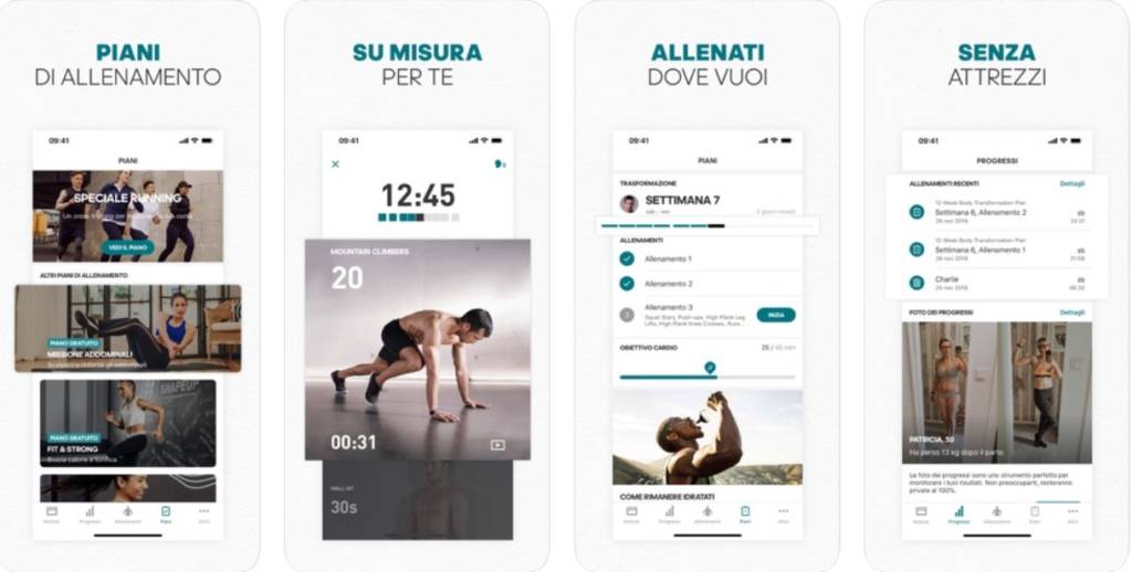 app gratuite per ellenarsi a casa adidas