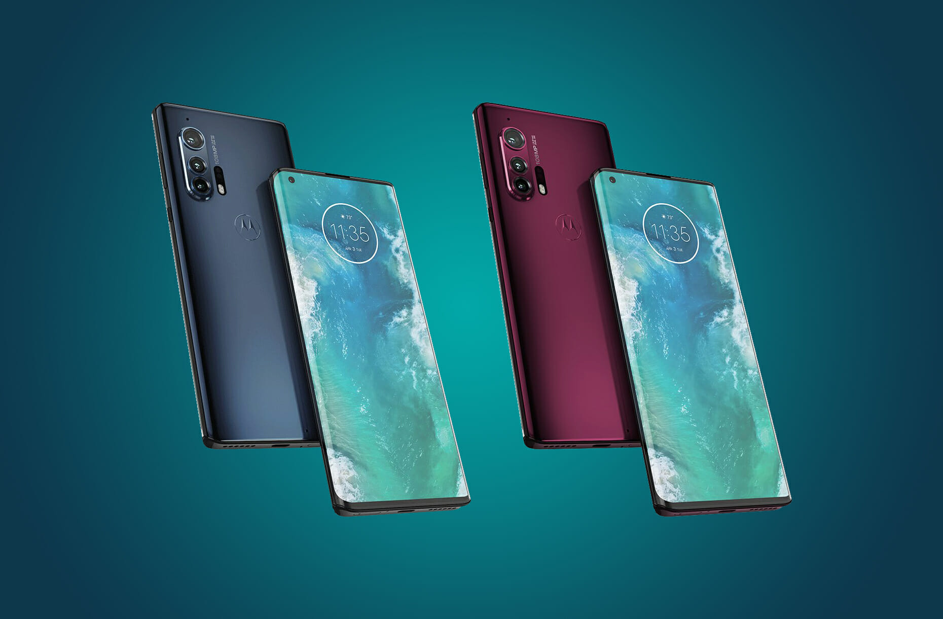 Motorola Edge: smartphone premium con bordi curvi