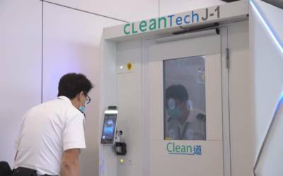 Il trasporto aereo del futuro: dai robot disinfettanti alle valigie tech, cosa ci aspetta