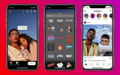 Pride 2020 su Instagram: una celebrazione con nuovi filtri e hashtag colorati