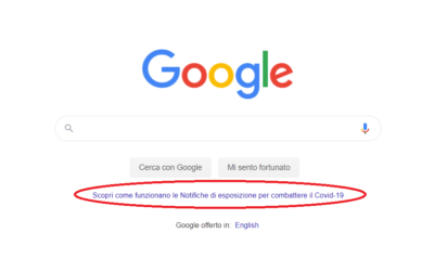 App Immuni sulla homepage di Google e YouTube, l’invito a scaricarla
