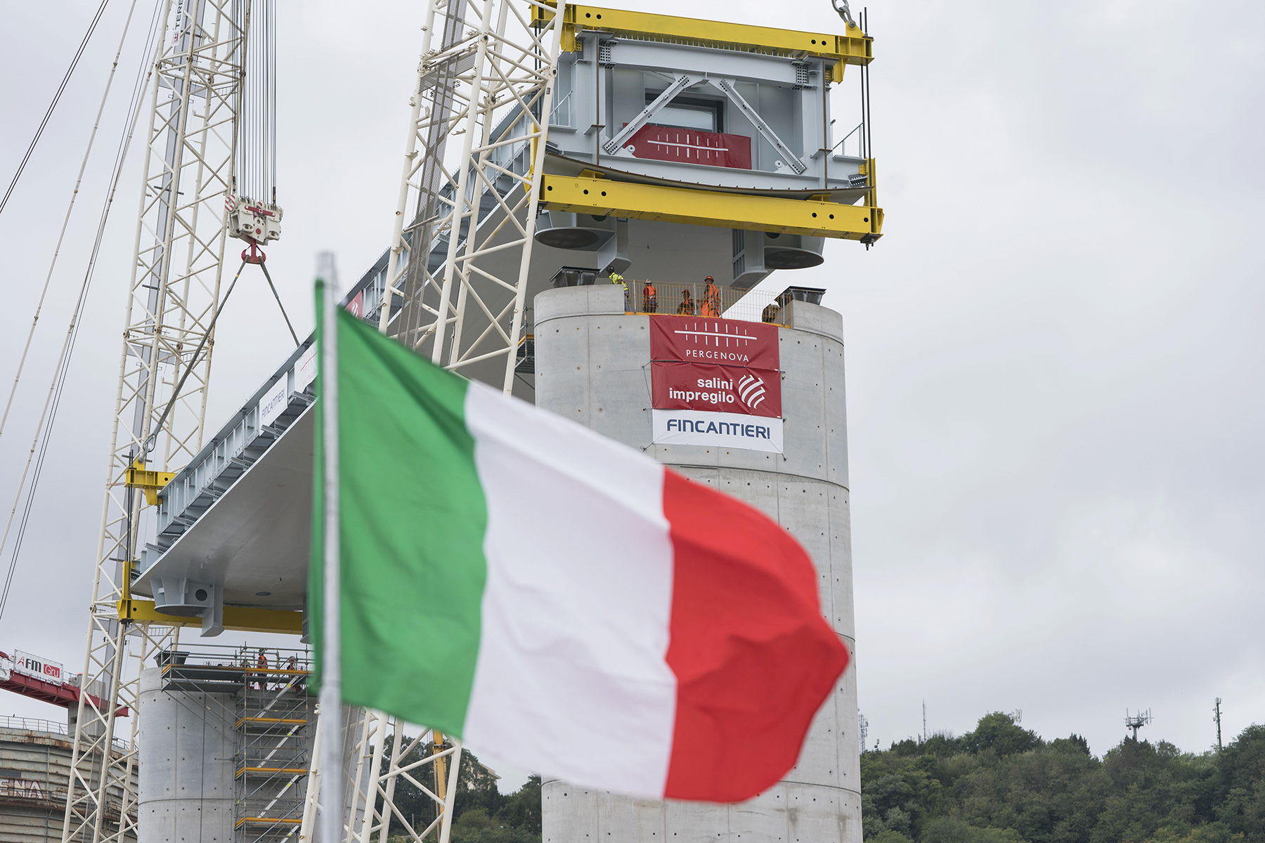 Ponte di Genova, 4 robot veglieranno sul nuovo viadotto San Giorgio