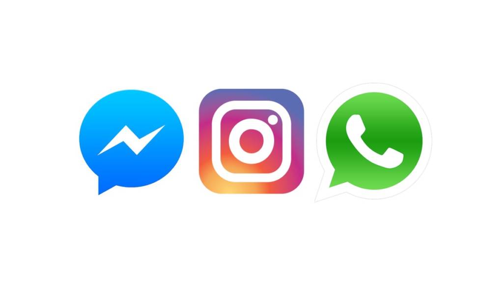WhatsApp, Messenger e Instagram