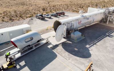 Virgin Hyperloop, il treno supersonico al test con passeggeri umani