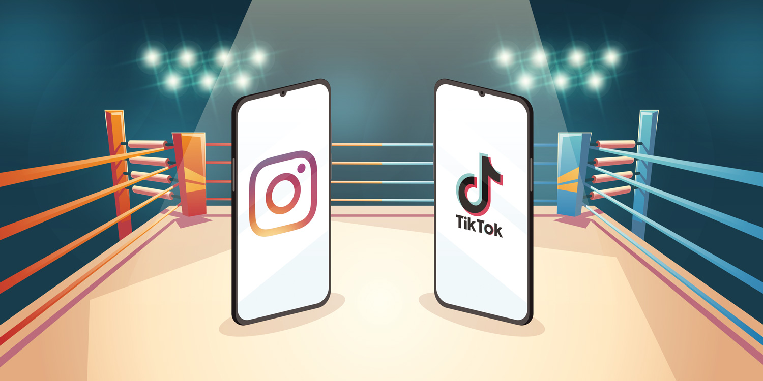 Instagram Reels VS TikTok chi vincerà la sfida tra i due colossi mondiali?