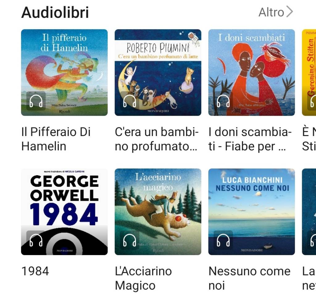 Huawei Books Audiolibri