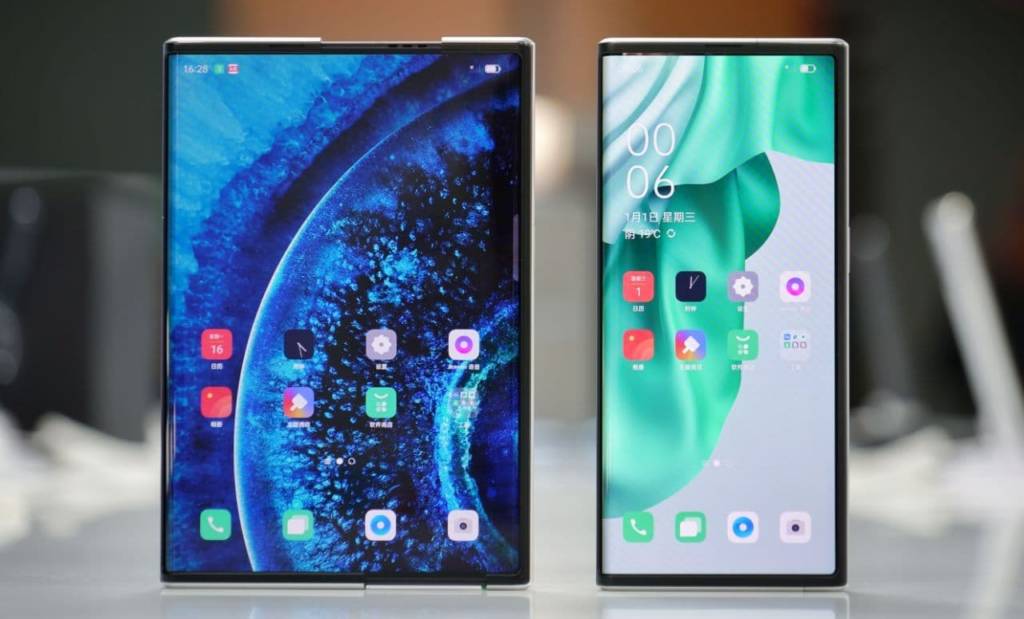 oppo x 2021 display estendibile