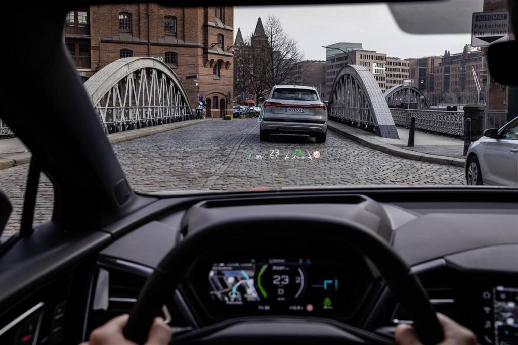 head up display Q4 e-tron