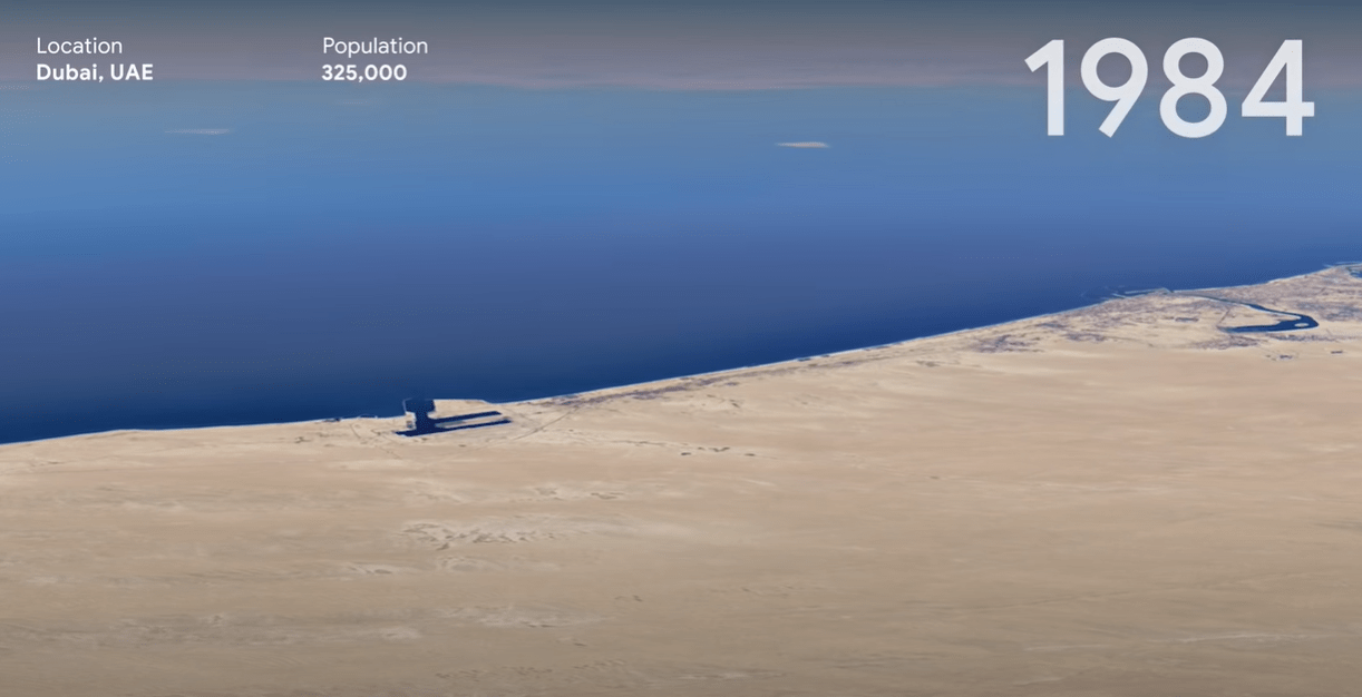 Google Earth, 40 anni di cambiamenti della Terra con la nuova funzione Timelapse [VIDEO]