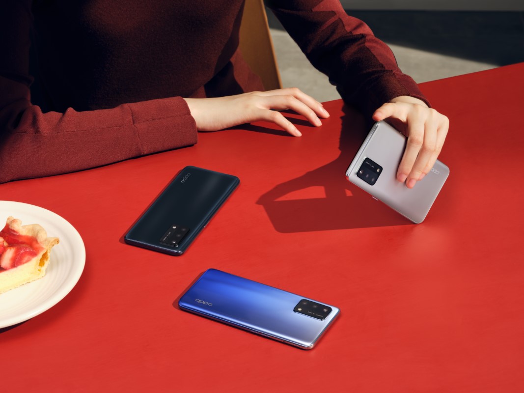 Smartphone Oppo, ufficiali i modelli A94 5G, A74 5G e A54 5G