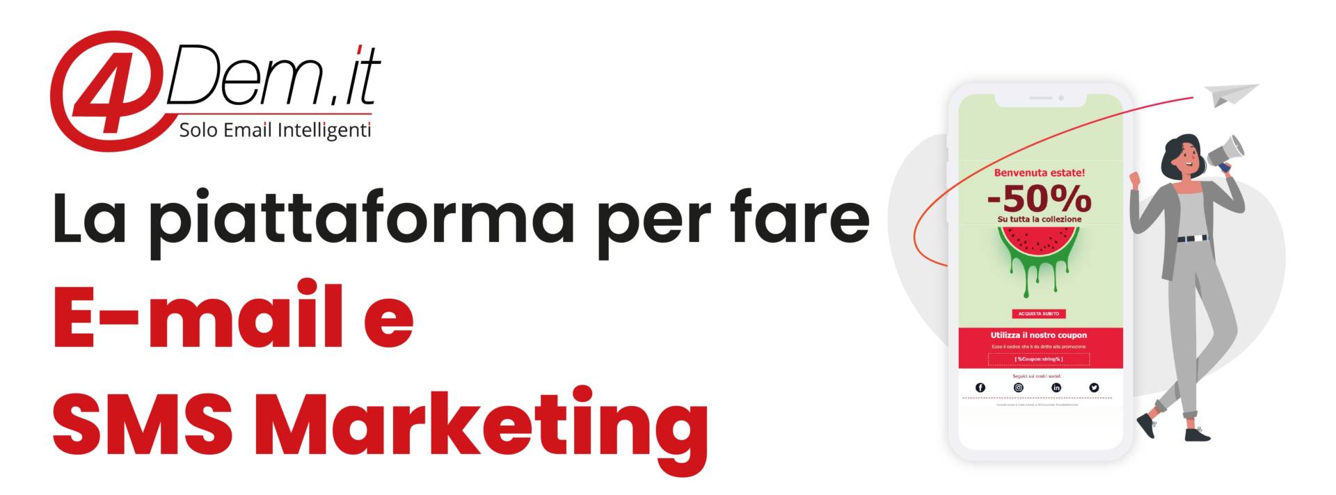 L’email marketing è il canale con i ritorni sugli investimenti più alti per chi fa marketing!