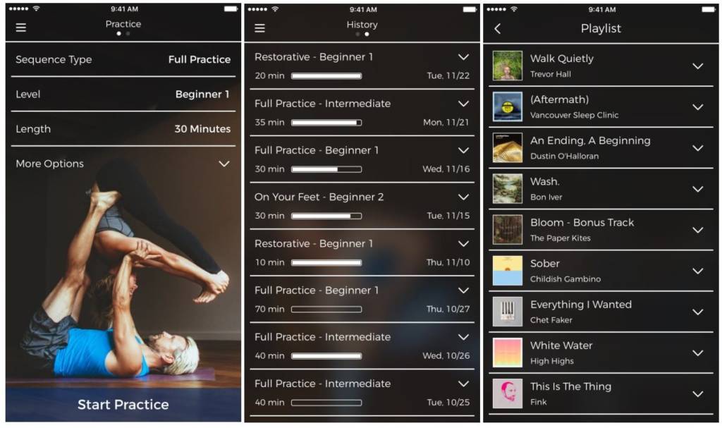 Migliori app fitness per allenarsi a casa gratis con lo Yoga: Yoga down dog