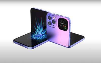 iPhone pieghevole: display 8 pollici, apertura a conchiglia e arrivo nel 2023