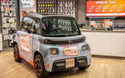 AMI 100% electric, Windtre e Citroen promuovono la mobilità connessa