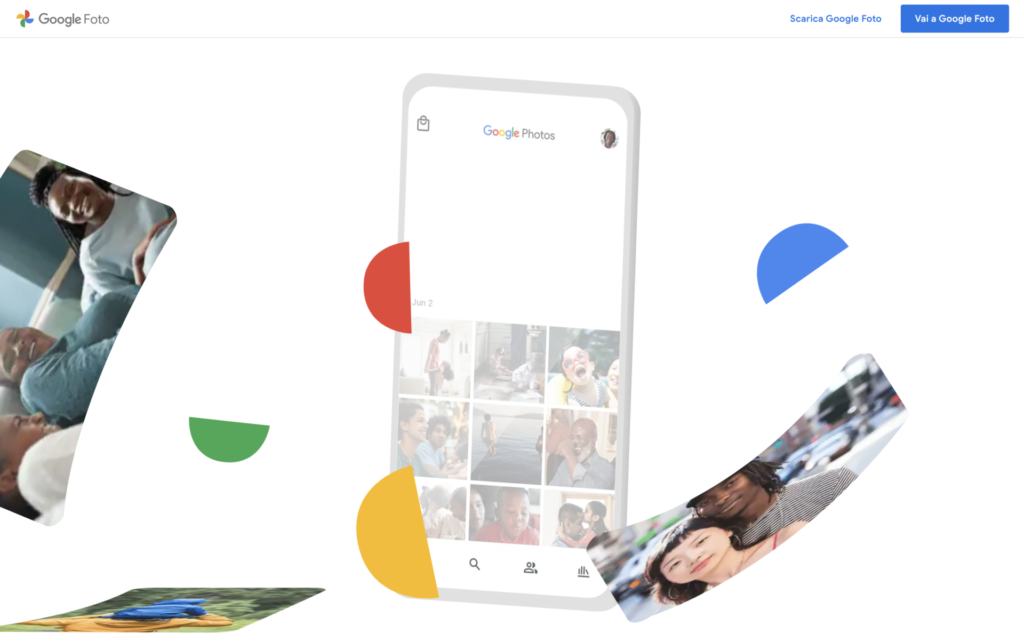 Google Foto stop spazio gratuito illimitato