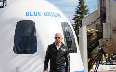 Pagati 28 milioni di dollari per volare nello spazio insieme a Jeff Bezos