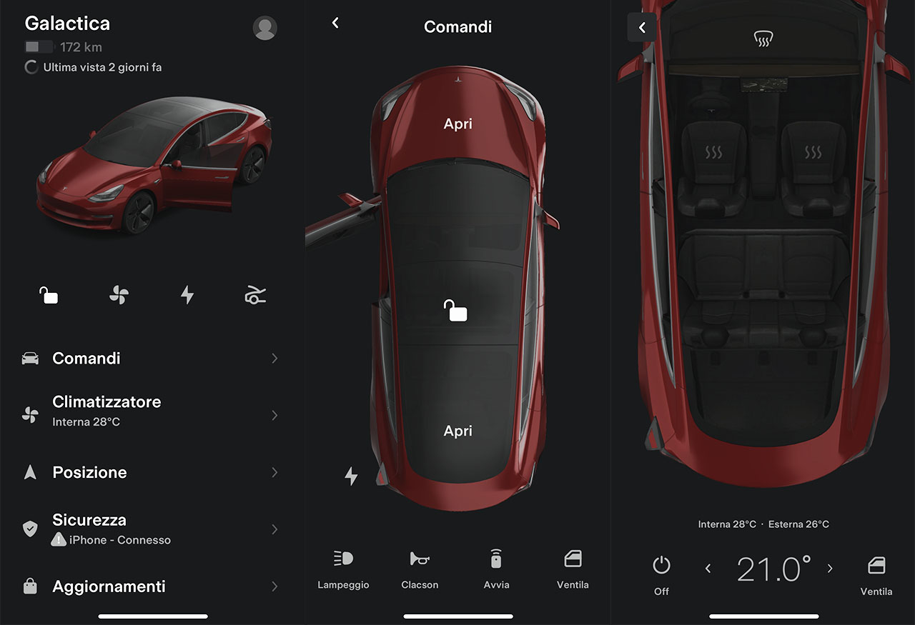 App Tesla per smartphone, la versione 4.0 promette numerose novità