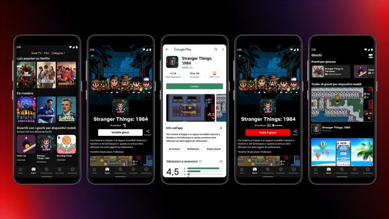 Videogiochi su Netflix: ora disponibili gratis per smartphone Android