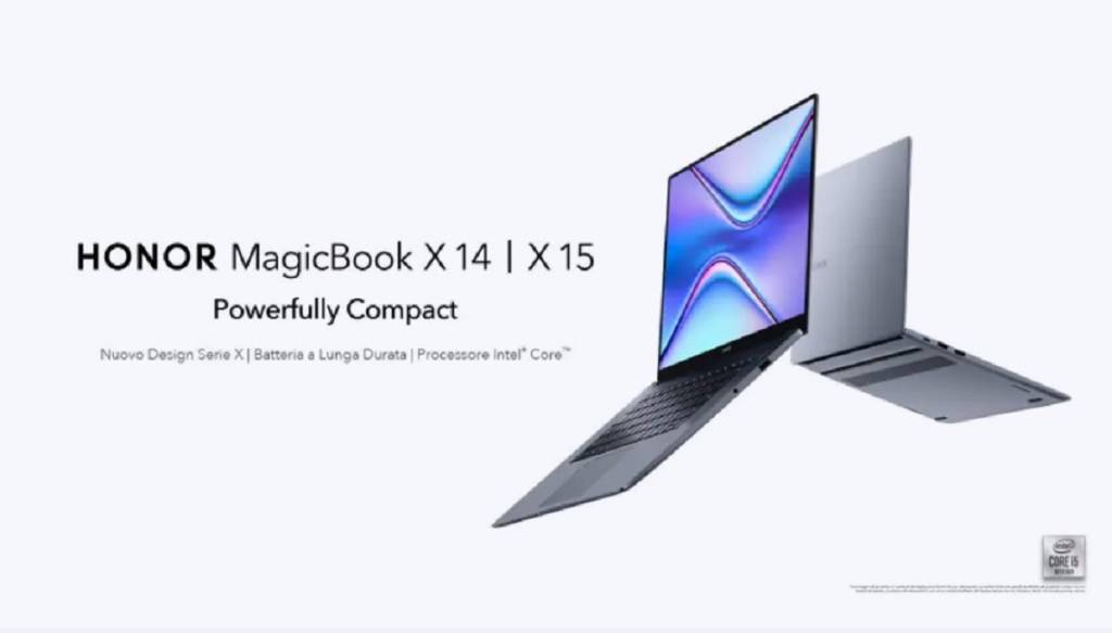 Honor MagicBook X 14 e X 15