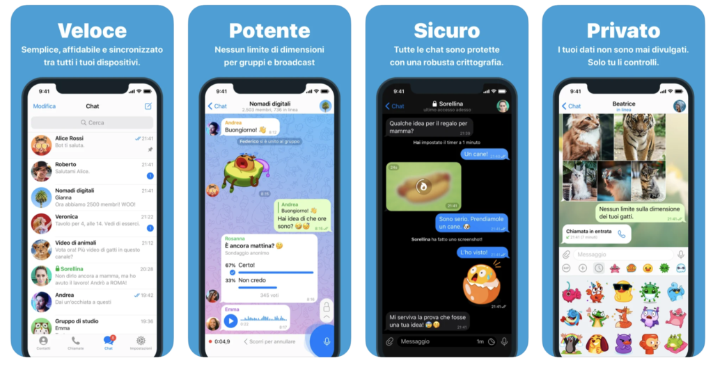 Telegram: app da scaricare 2022