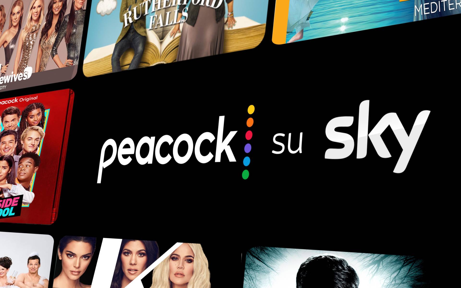 Peacock debutta su Sky e NOW: i primi titoli sulla piattaforma
