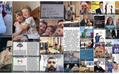 Elezioni Politiche 2022: i dati social, la mappa