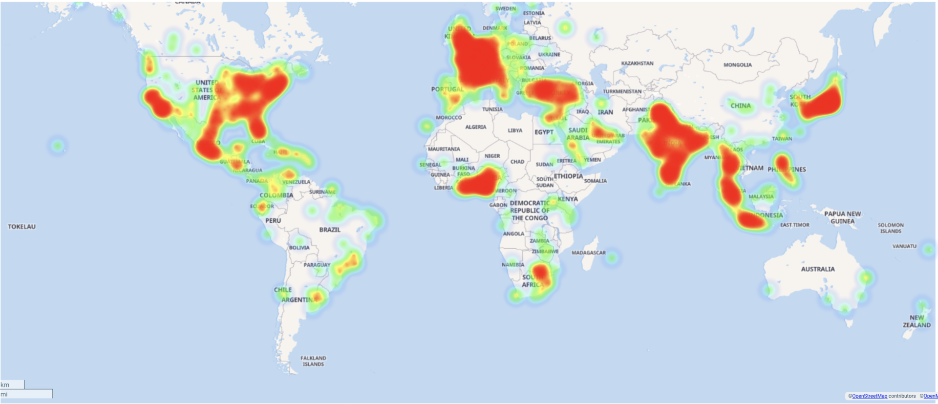 iPhone 14 Dati Social, distribuzione dei post