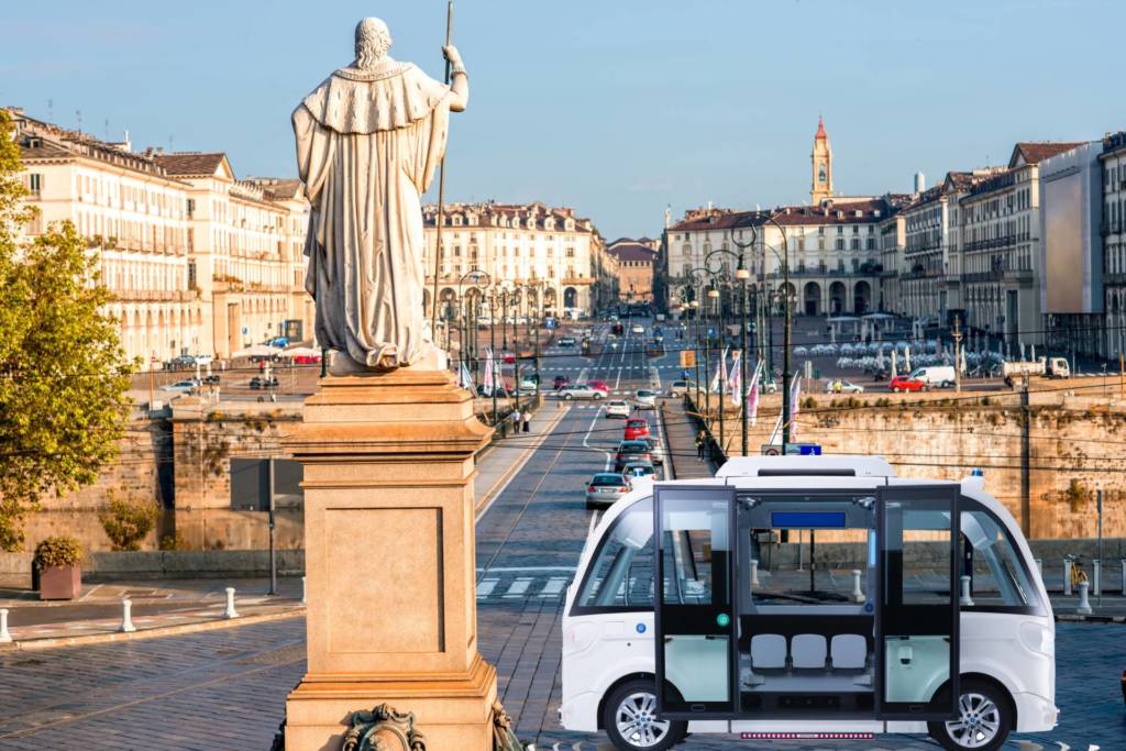 Torino mezzi pubblici a guida autonoma