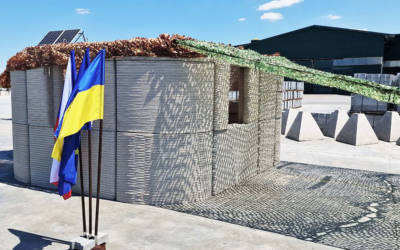 Edifici stampati in 3D per aiutare la ricostruzione dell’Ucraina