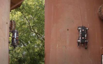 Il robot quadrupede che si arrampica sui palazzi come spiderman