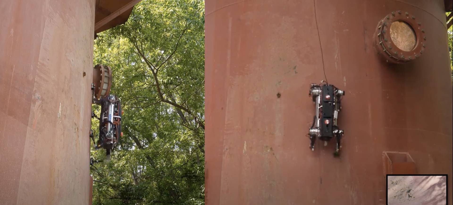 Il robot quadrupede che si arrampica sui palazzi come spiderman