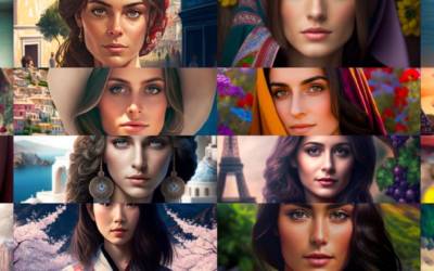 Un’artista ha chiesto all’intelligenza artificiale di trasformare 30 paesi in donne e i risultati sono stupefacenti