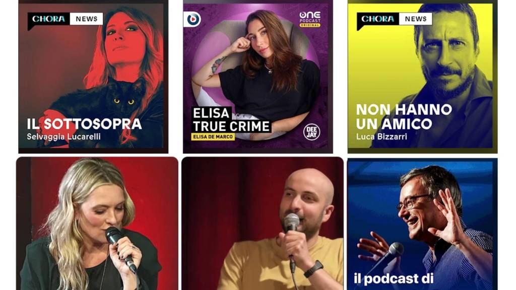 Podcast più ascoltati in Italia