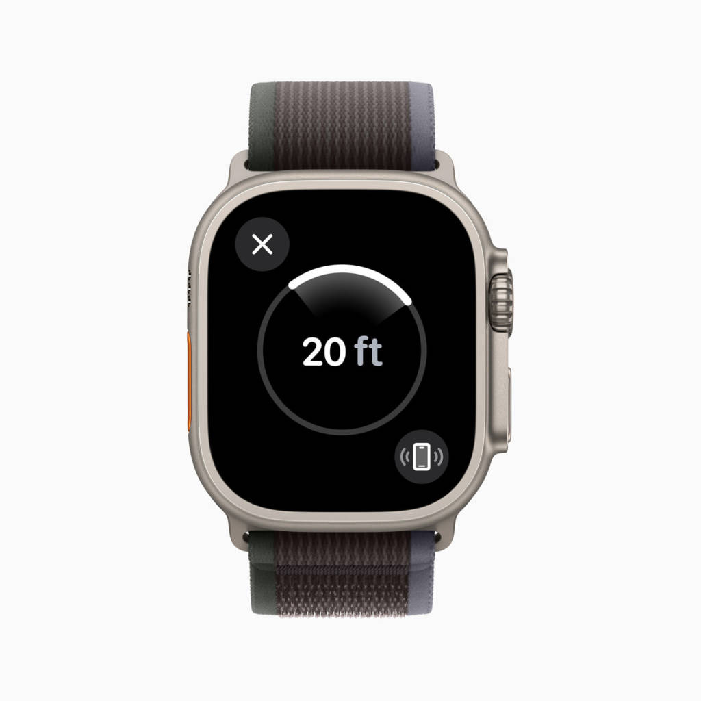 Apple-Watch-Ultra-2 posizione precisa