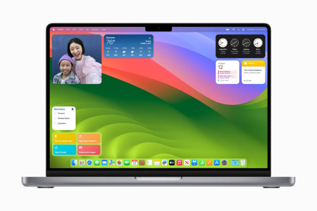 Apple-macOS-Sonoma-Widgets