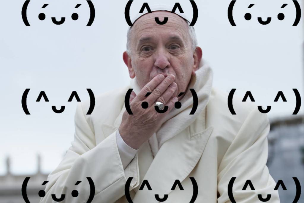 Code with Pope Papa Francesco